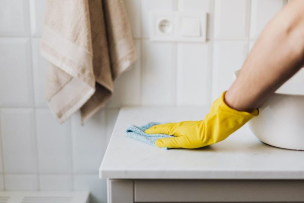 Safe surface disinfecting