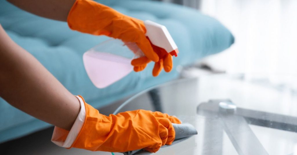 Safe surface disinfecting